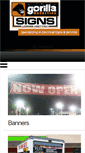 Mobile Screenshot of gorillapromos.com